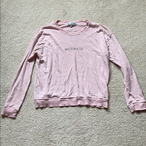 Pink wild fox sweater